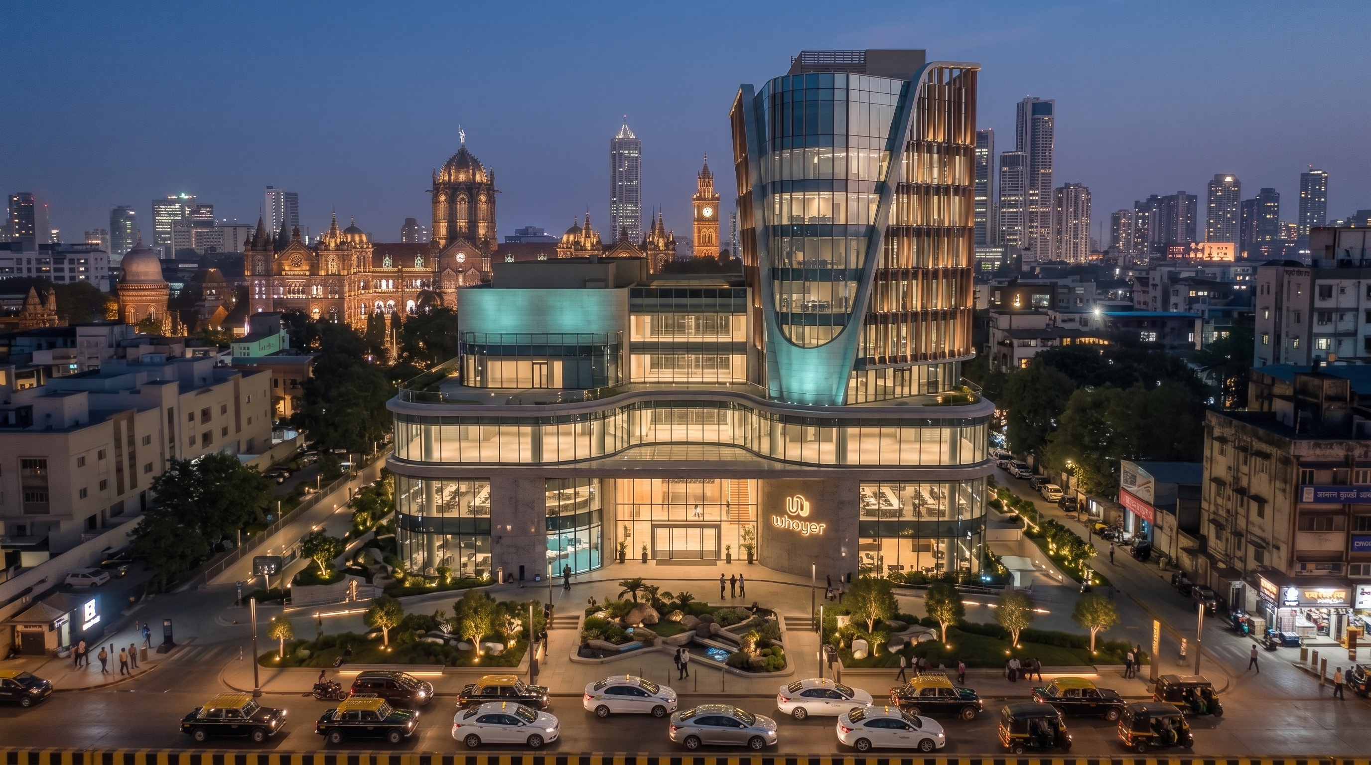 Mumbai HQ mockup